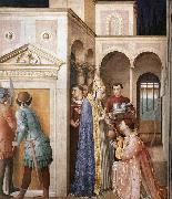 ANGELICO  Fra St Lawrence Receives the Treasures of the Church Germany oil painting artist